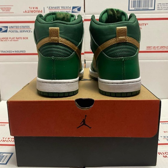 Nike Dunk High "St Patricks Day" 2013 - Picture 4 of 6